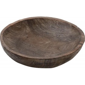 Espiel Διακοσμητικό Μπωλ Ξύλινο 32x32x7cmΚωδικός: XYP332  Espiel Διακοσμητικό Μπωλ Ξύλινο 32x32x7cmΚωδικός: XYP332