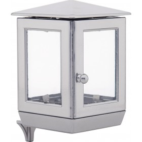 ΚΑΝΤΗΛΙ ΕΠΙΤΟΙΧΙΟ ΝΙΚΕΛ ΜΑΤ ΑΛΟΥΜΙΝΙΟΥ ΤΕΤΡΑΓΩΝΟ ΓΙΑ ΜΝΗΜΑ 11*11cm