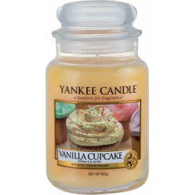 Yankee Candle Αρωματικό Κερί σε Βάζο Vanilla Cupcake 10.7x16.8cm 623gr Yankee Candle Αρωματικό Κερί σε Βάζο Vanilla Cupcake 10.7x16.8cm 623gr