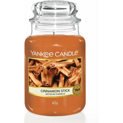 Yankee Candle Αρωματικό Κερί σε Βάζο Cinnamon Stick 10.7x16.8cm 623gr