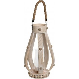 Espiel Φαναράκι Ξύλινο 21x21x21cm