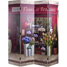 Inart Διακοσμητικό Παραβάν από Καμβά 2 Όψεων 154x180cm Inart Διακοσμητικό Παραβάν από Καμβά 2 Όψεων 154x180cm