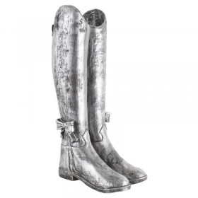 Inart Ομπρελοθήκη Πολυρητίνης Ασημί 20x25x58cm Inart Ομπρελοθήκη Πολυρητίνης Ασημί 20x25x58cm