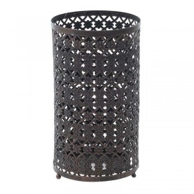 Inart Ομπρελοθήκη Μεταλλική Καφέ Αντικέ 24x24x42cm Inart Ομπρελοθήκη Μεταλλική Καφέ Αντικέ 24x24x42cm