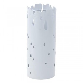 Inart Ομπρελοθήκη Μεταλλική Λευκή 20x20x50cm Inart Ομπρελοθήκη Μεταλλική Λευκή 20x20x50cm
