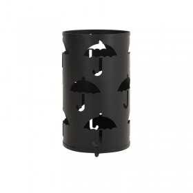 Inart Ομπρελοθήκη Μεταλλική Μαύρη 24x24x43cm Inart Ομπρελοθήκη Μεταλλική Μαύρη 24x24x43cm