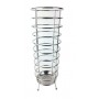 Καρβούνης Ομπρελοθήκη Μεταλλική RW-659M Inox 22x22x50cm