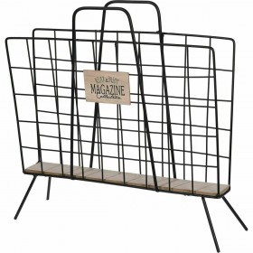 JK Home Decoration Θήκη Περιοδικών Μεταλλική 42x12x37cm JK Home Decoration Θήκη Περιοδικών Μεταλλική 42x12x37cm