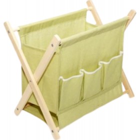 Karageorgos Bros Θήκη Περιοδικών Υφασμάτινη Λαχανί 40x40cm