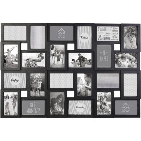 Πολυκορνίζα Πλαστική 24 Θέσεων 86x57cm με Μαύρο Πλαίσιο