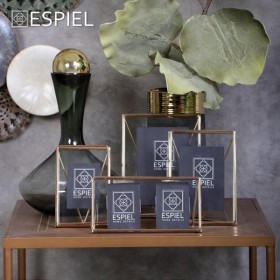 Espiel Κορνίζα Μεταλλική 10x15cm με Χρυσό Πλαίσιο