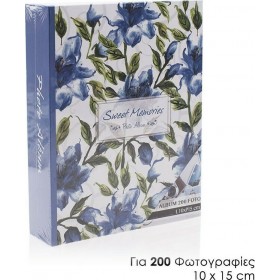 Άλμπουμ Flower I για 200 Φωτογραφίες Διαστάσεων 10x15cm 18.4x23.2cm
