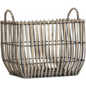 Διακοσμητικό Καλάθι Ψάθινο Harvest 32x32x24cm Nef-Nef