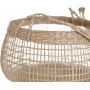 Διακοσμητικό Καλάθι Ψάθινο Wevon 34x34x29cm Soulworks