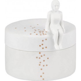 Raeder Διακοσμητικό Κουτί Πορσελάνη 11x11x7cm Raeder Διακοσμητικό Κουτί Πορσελάνη 11x11x7cm