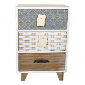 Fylliana Μίνι Συρταριέρα Ξύλινη 15x20cm Fylliana Μίνι Συρταριέρα Ξύλινη 15x20cm