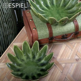 Espiel Σετ Διακοσμητικά Μπαούλα Ξύλινα 2τμχ Πράσινα