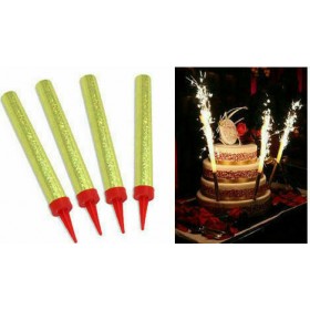 Κεράκι -σπινθήρες γενεθλίων 4τμχ.