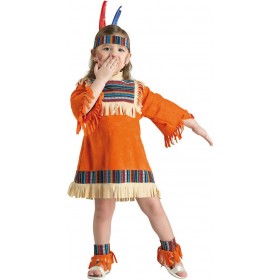 Αποκριάτικη Παιδική Στολή Μικρή Ινδιάνα