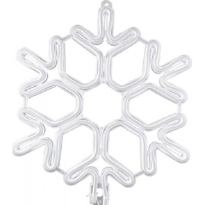 Snowflake Φωτοσωλήνας Neon 300 Led IP44 40x40cm Aca