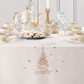 Makis Tselios Home Τραπεζομάντηλο Χριστουγεννιάτικο 140x180 cm Glad Makis Tselios Home Τραπεζομάντηλο Χριστουγεννιάτικο 140x180 cm Glad