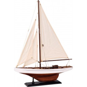 Ξύλινο Διακοσμητικό Καράβι Ιστιοπλοϊκό 42x56cm