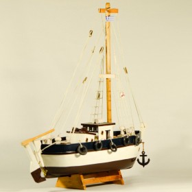 Ξύλινο Διακοσμητικό Καράβι Ιστιοπλοϊκό 42x40cm Ξύλινο Διακοσμητικό Καράβι Ιστιοπλοϊκό 42x40cm