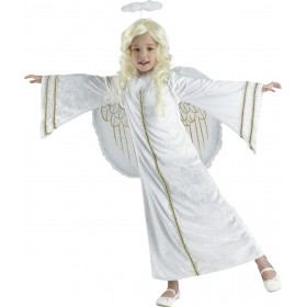 Clown Republic Χριστουγεννιάτικη Παιδική Στολή Άγγελος Λευκή
