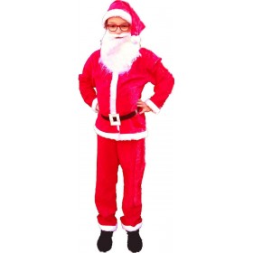 Palatino Χριστουγεννιάτικη Παιδική Στολή Άγιος Βασίλης Κόκκινη