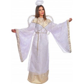 Χριστουγεννιάτικη Στολή Άγγελος Λευκή Χριστουγεννιάτικη Στολή Άγγελος Λευκή