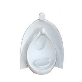 Φάτνη Λευκή Ματ Κεραμική 24x31cm