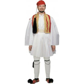 Παραδοσιακή Στολή Εύζωνας ΚόκκινοΚωδικός: 642008  Παραδοσιακή Στολή Εύζωνας ΚόκκινοΚωδικός: 642008