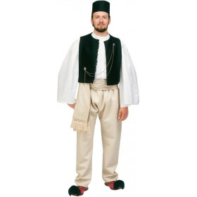 Παραδοσιακή Στολή Ηπειρώτης με Μαύρο ΓιλέκοΚωδικός: 642020 