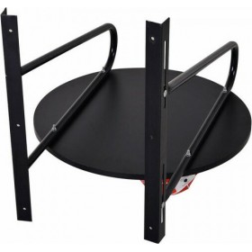 Γωνιακό Γραφείο με Βιβλιοθήκη Rosaline από Μασίφ Ξύλο Λευκό / Oak 120x129x72εκ.Κωδικός: 176-000010 