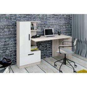 Γραφείο Standart Ξύλινο Σκούρο Sonoma Με Λευκό 150x59x73.6cmΚωδικός: IR-STANDARTDESK 