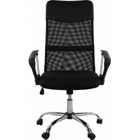 Καρέκλα Γραφείου με Μπράτσα Μαύρη HomeMarktΚωδικός: HM1000.01 