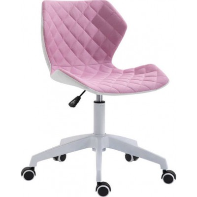 Καρέκλα Γραφείου A1700-W Ροζ Zita PlusΚωδικός: 01.0239 