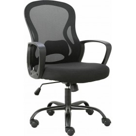 Καρέκλα Γραφείου με Μπράτσα BF2011 Μαύρη WoodwellΚωδικός: ΕΟ600,1 