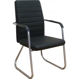 Καρέκλα Επισκέπτη Calvin Μαύρη 53x59x93cmΚωδικός: 01.0003  Καρέκλα Επισκέπτη Calvin Μαύρη 53x59x93cmΚωδικός: 01.0003