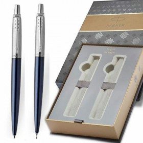 Parker Σετ Γραφείου Jotter με Μηχανικό Μολύβι Premium Royal Blue 2τμχ