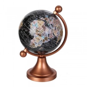 Υδρόγειος Σφαίρα στα Αγγλικά HD2181 σε Μαύρο χρώμα