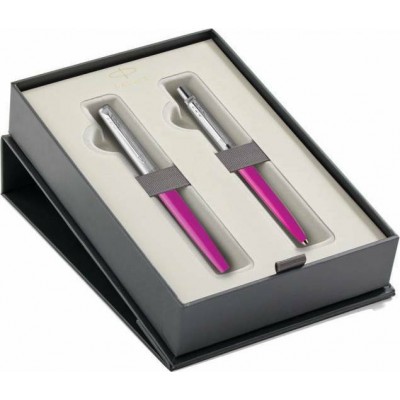 Parker Jotter Σετ Στυλό με Πένα Magenta CT