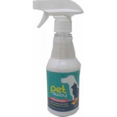 STAC Pet Away Training Spray Εκπαίδευσης Για Σκύλους &amp Γάτες 475ml