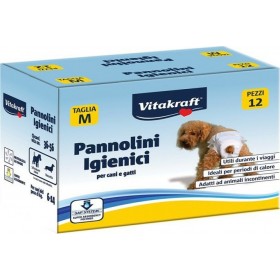 Vitakraft Πάνες Μιας Χρήσης για Μεσαίου Μεγέθους Κατοικίδια 12τμχ