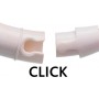 Trixie Shiny Silicone Περιλαίμιο Ασφαλείας Επαναφορτιζόμενο με Usb 70cm/10mm Ροζ