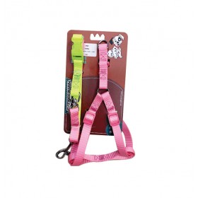 Λουρί-Σαμάρι Σκύλου 1.5x120εκ. Ροζ 10501626