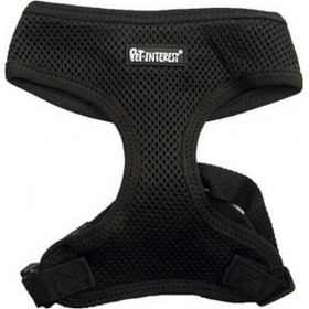 Pet Interest Σαμαράκι Σκύλου Γιλέκο Mesh Plain Μαύρο Small 30 - 40cm