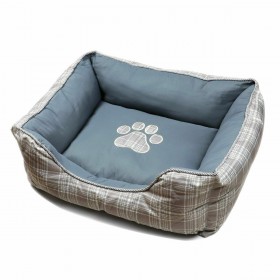 ΚΡΕΒΑΤΙ ΣΚΥΛΟΥ ΓΑΤΑΣ ΤΕΤΡΑΓΩΝΟ XL Διαστ. 110*80*25cm