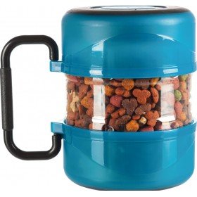 Trixie Σετ Πλαστικό Πιάτο Νερού – Φαγητού Μπλε