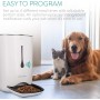 Navaris Αυτόματη Ταΐστρα Σκύλου Pet Feeder με Χρονοδιακόπτη 6000ml